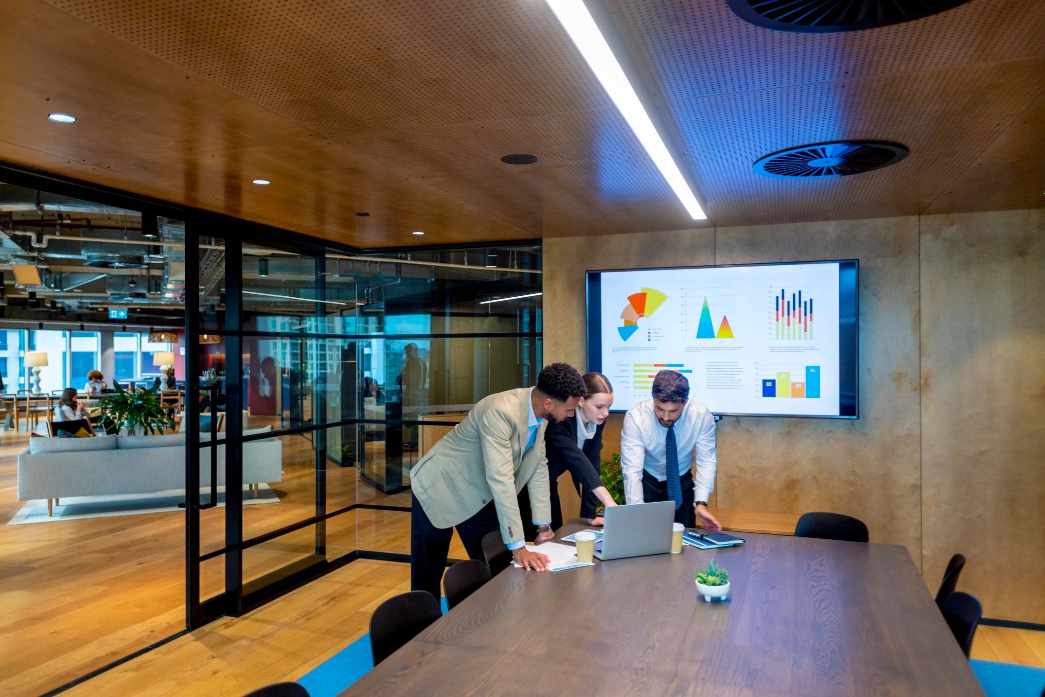 business consulting modern industry leaders boardroom home furnishings