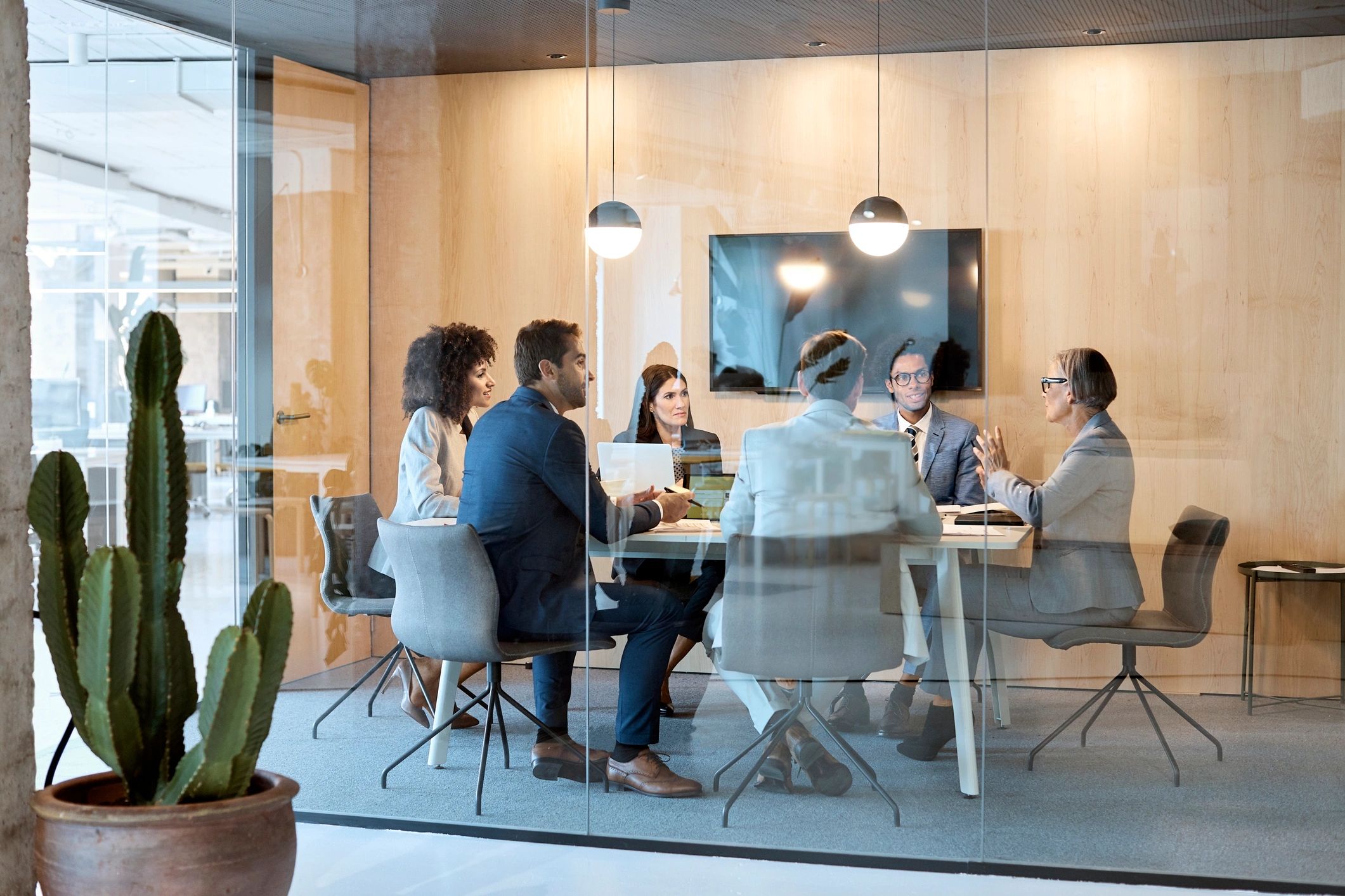consulting team at work